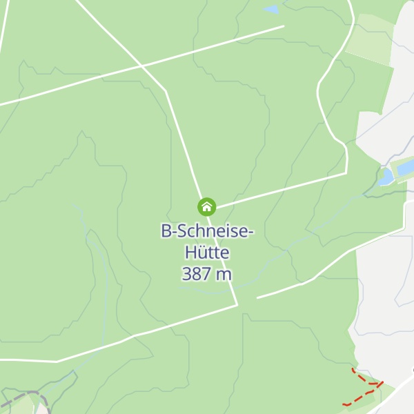 Map of B-Schneise-Hütte
