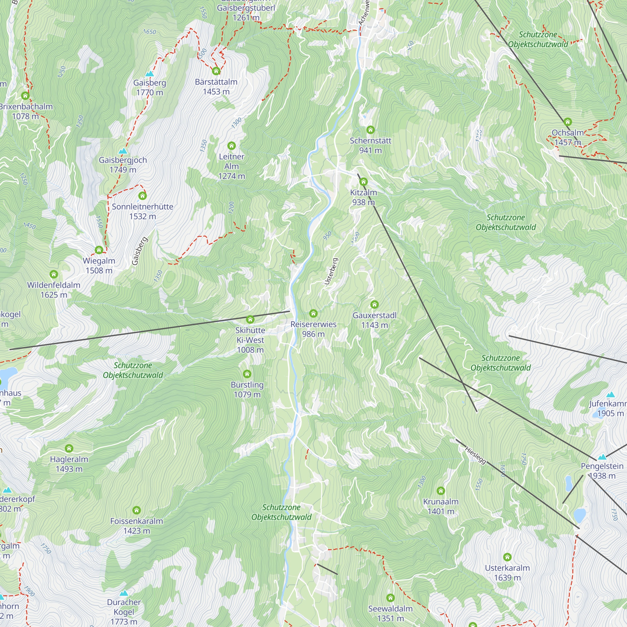 Reisererwies map