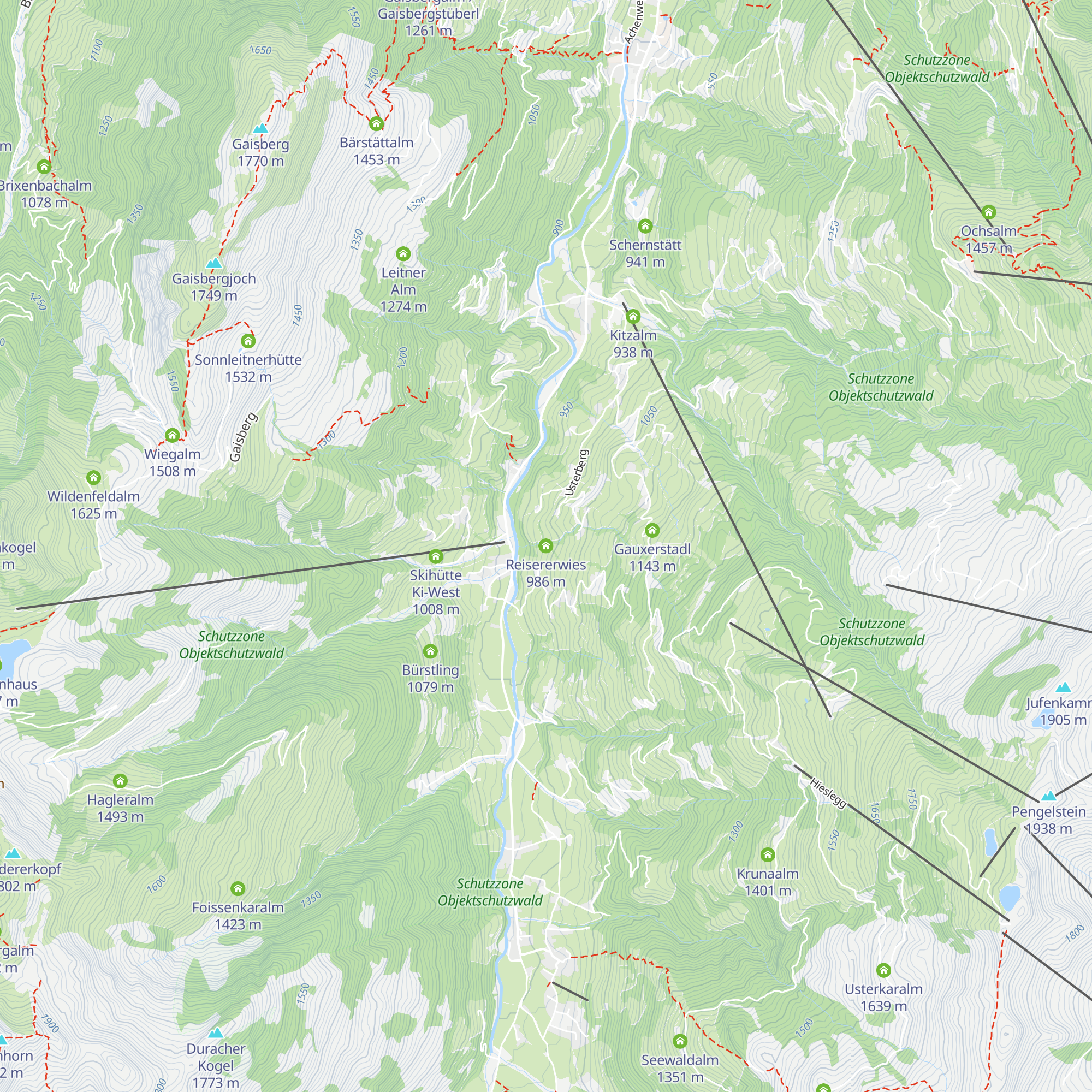 Reisererwies map
