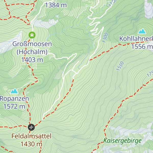 Map of Feldalm