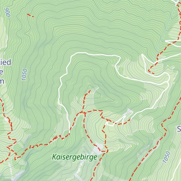 Map of Heuberg