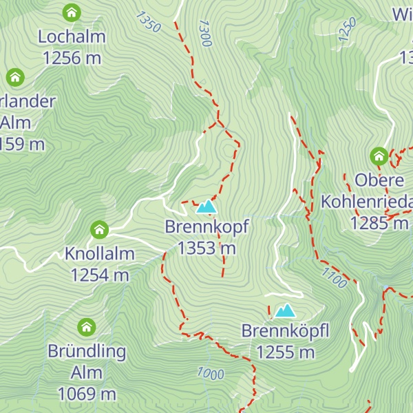 Map of Brennkopf