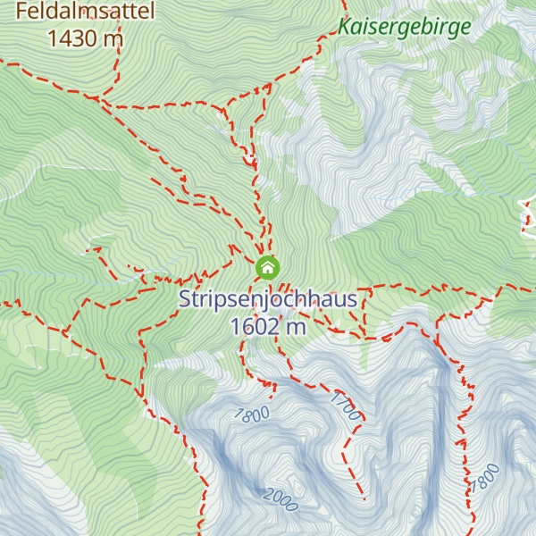Map of Stripsenjochhaus