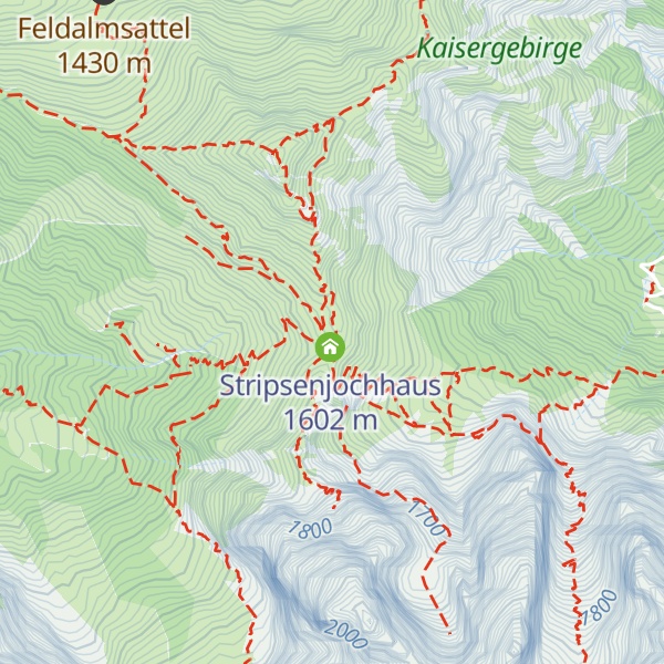 Map of Winterraum Beimpold Hütt´l