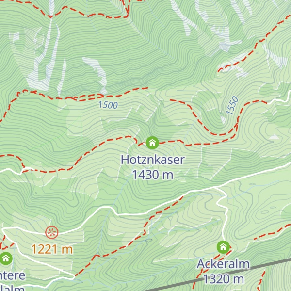 Map of Simmerlkaser