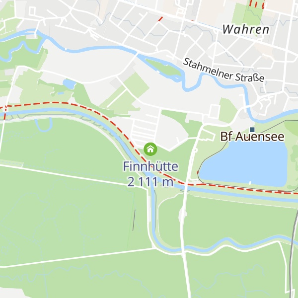 Map of Finnhütte 3