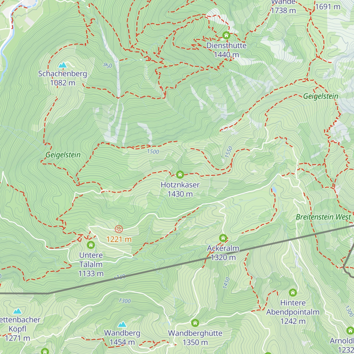 Oischlkaser map