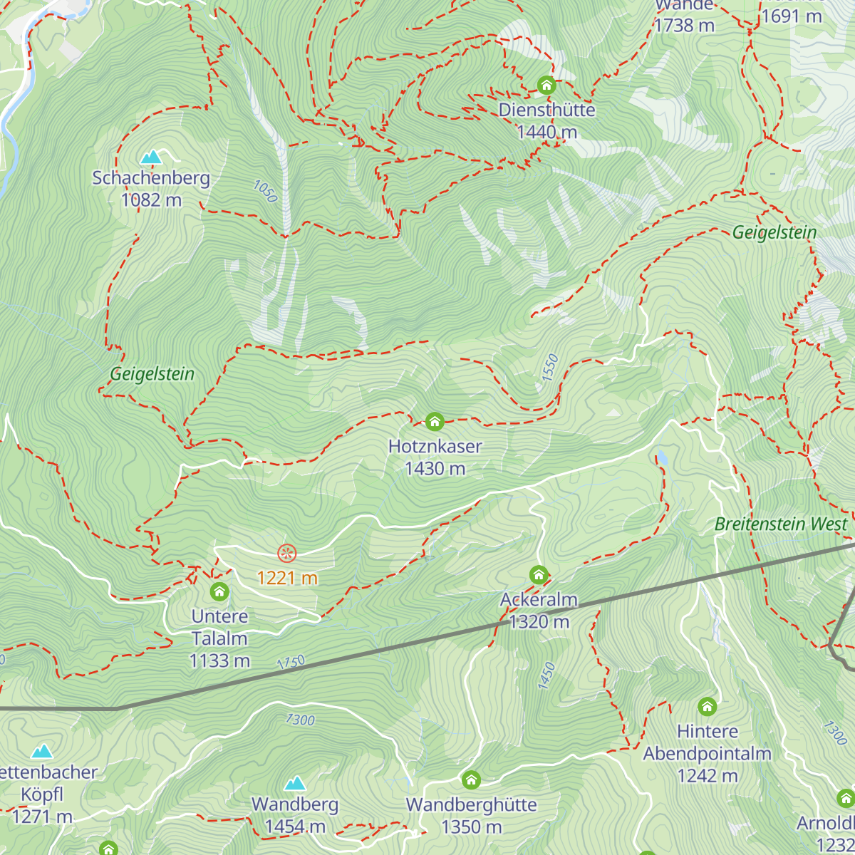 Oischlkaser map