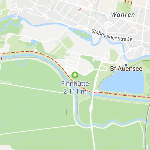 Map of Finnhütte 2