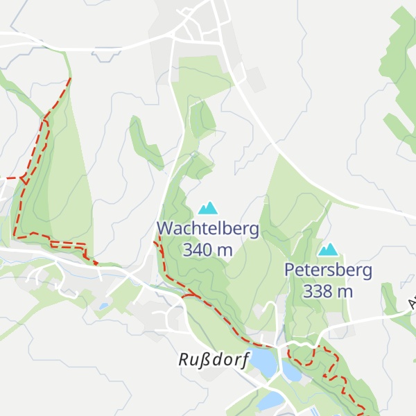 Map of Wachtelberg