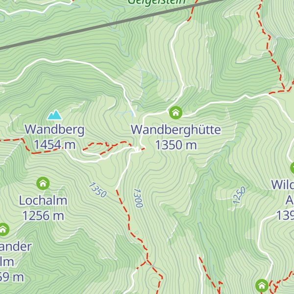 Map of Almkäserei Burgerhütte