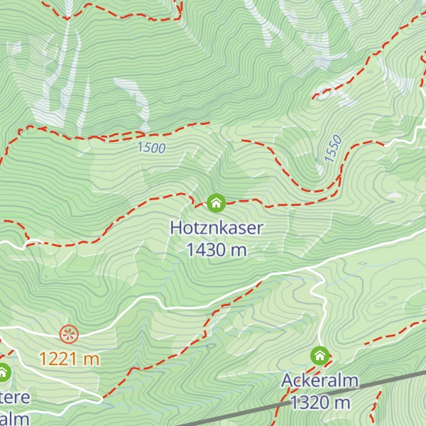 Map of Schreckalm