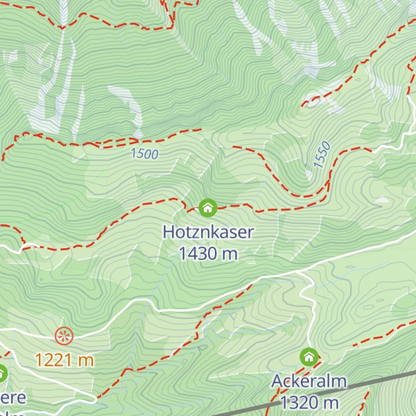 Map of Hotznkaser