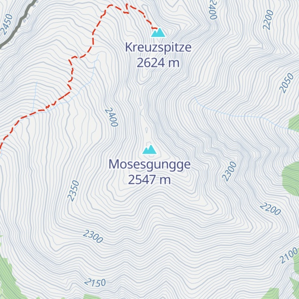 Map of Mosesgungge