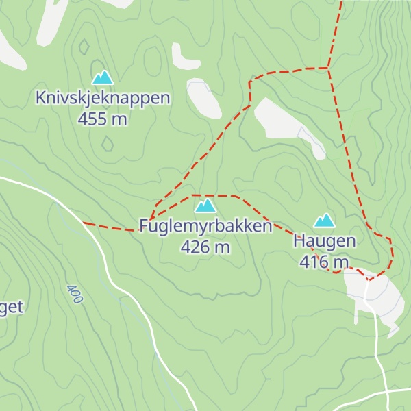 Map of Fuglemyrbakken