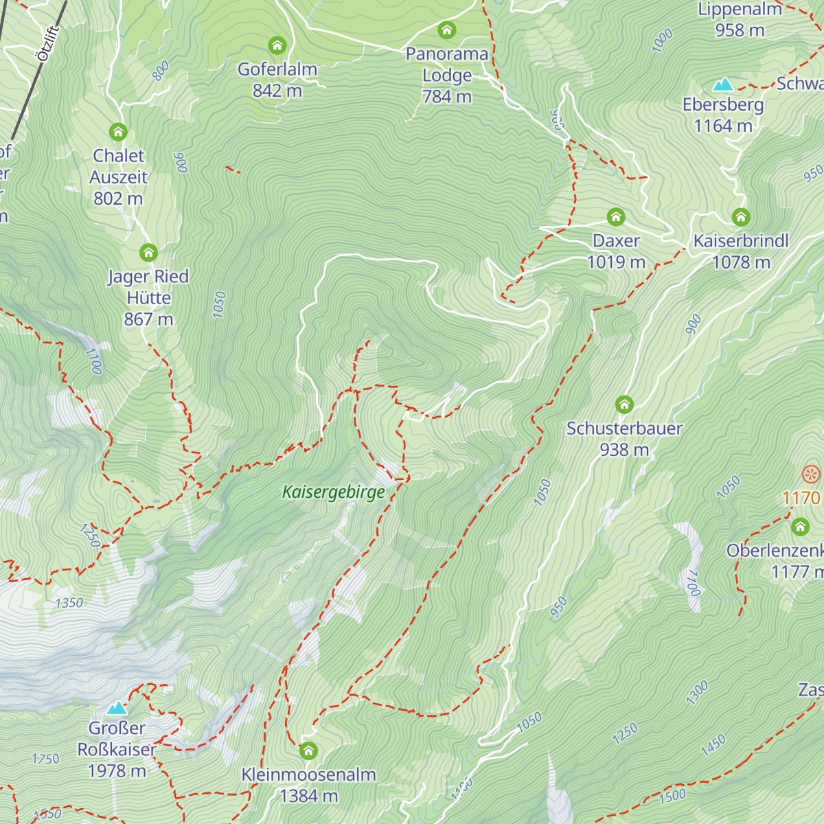 Hageralm map