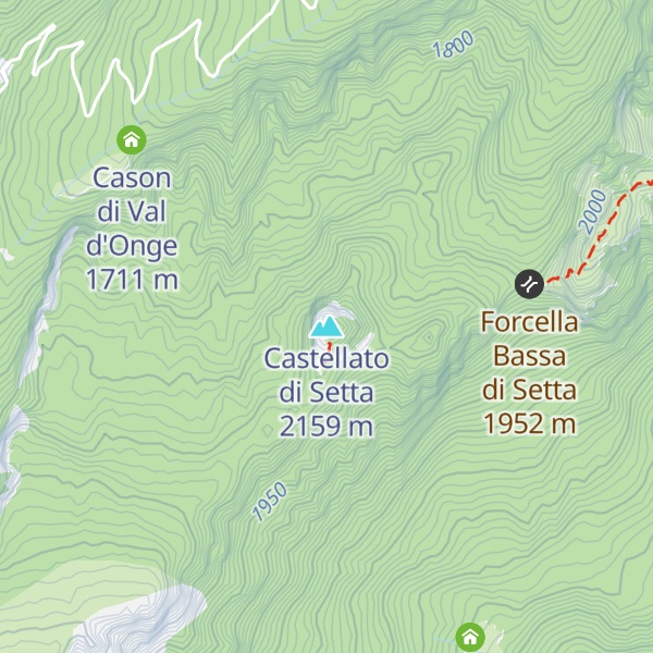 Map of Castellato di Setta