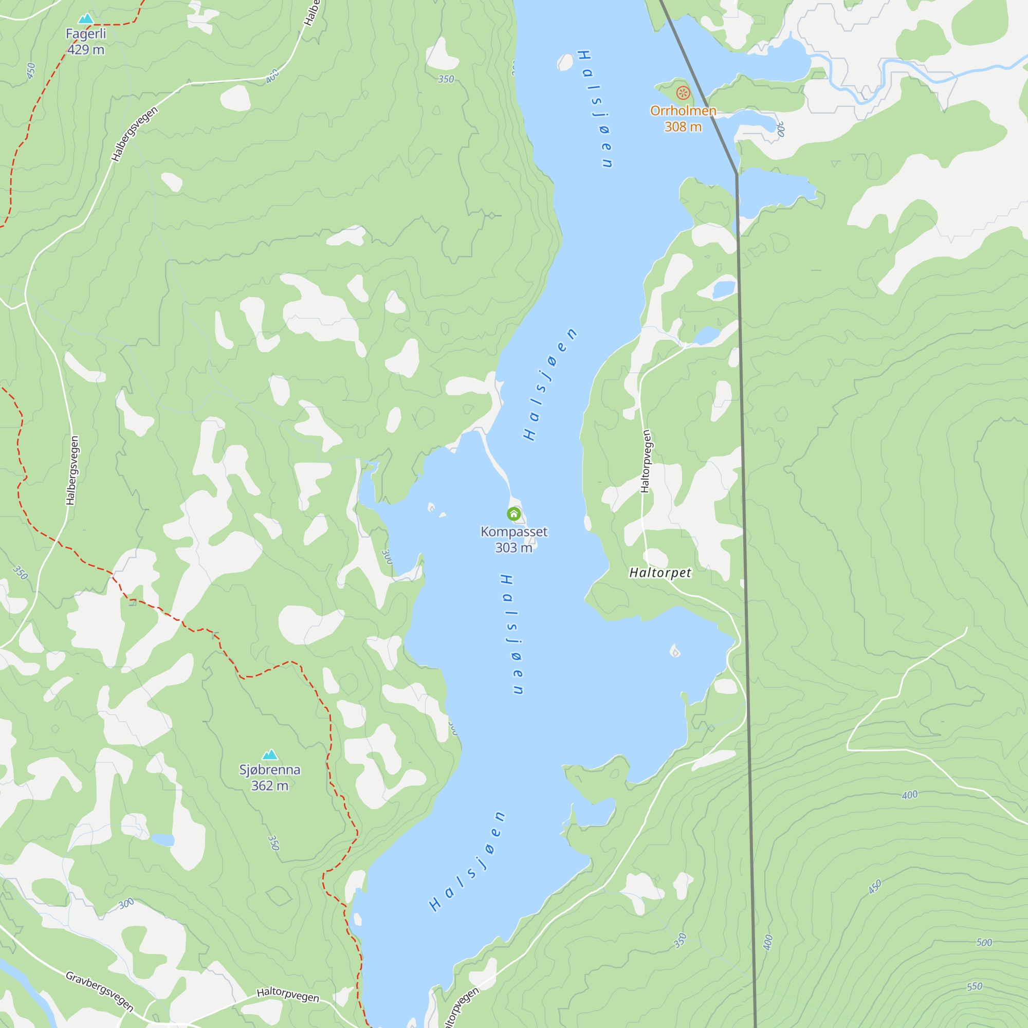 Kompasset map
