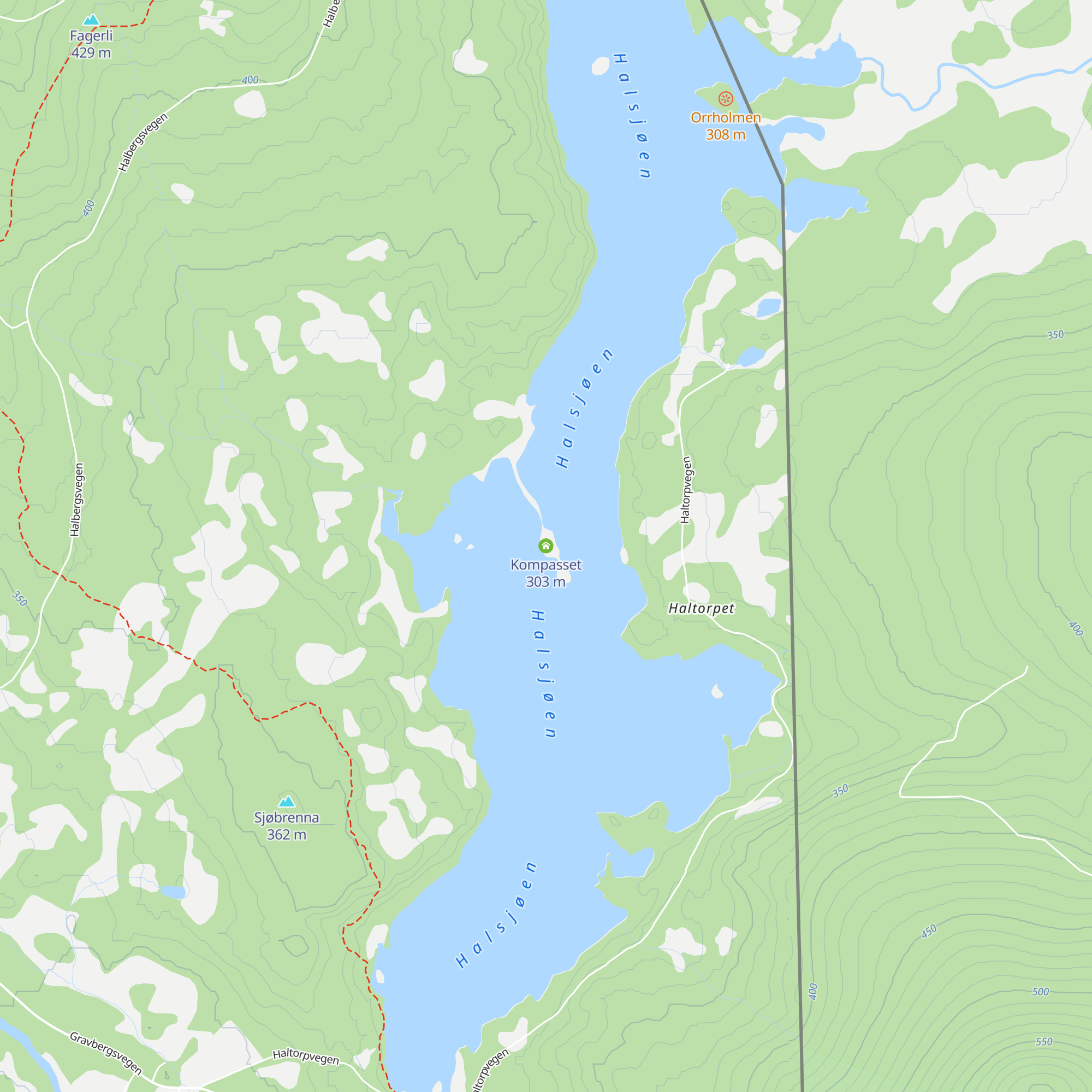 Kompasset map