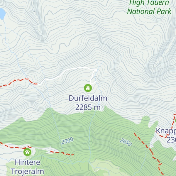 Map of Durfeldalm