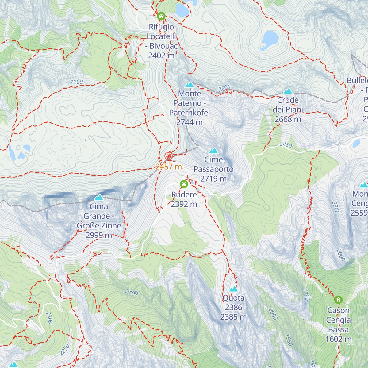 Rudere map