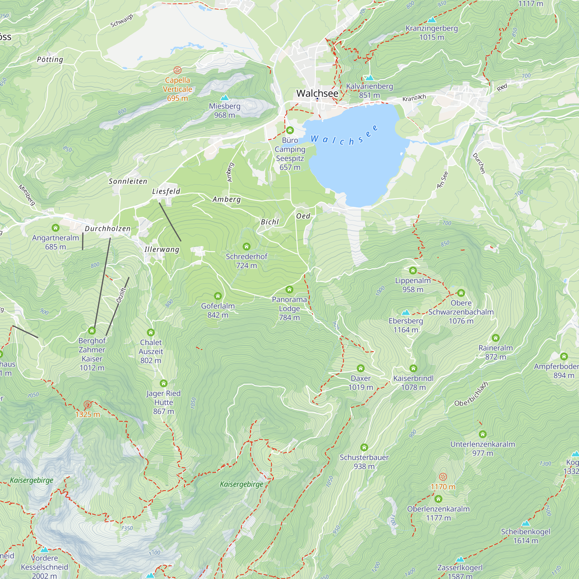 Panorama Lodge map