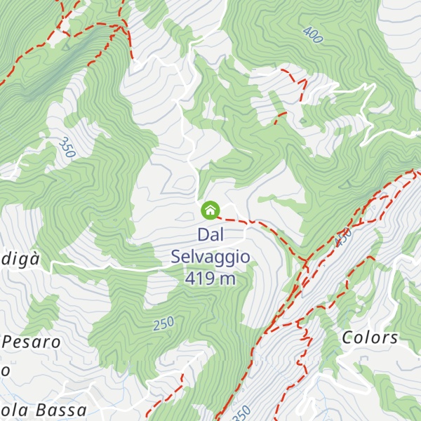 Map of Dal Selvaggio