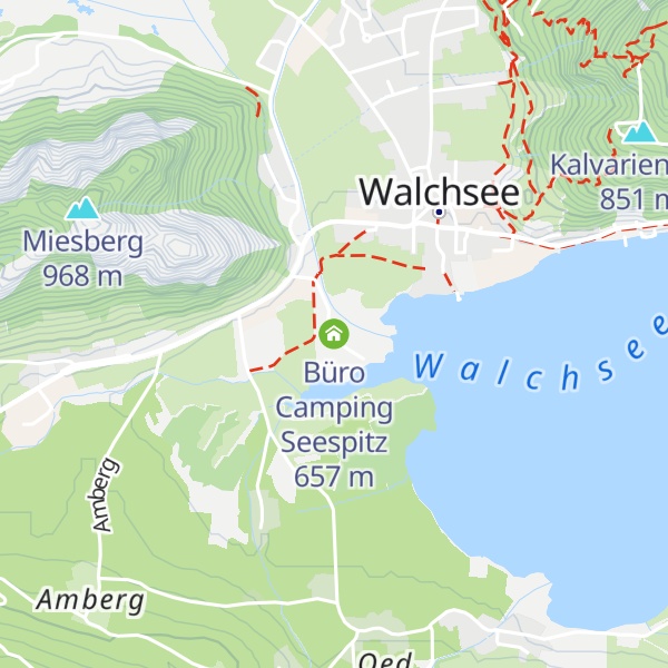 Map of Büro Camping Seespitz