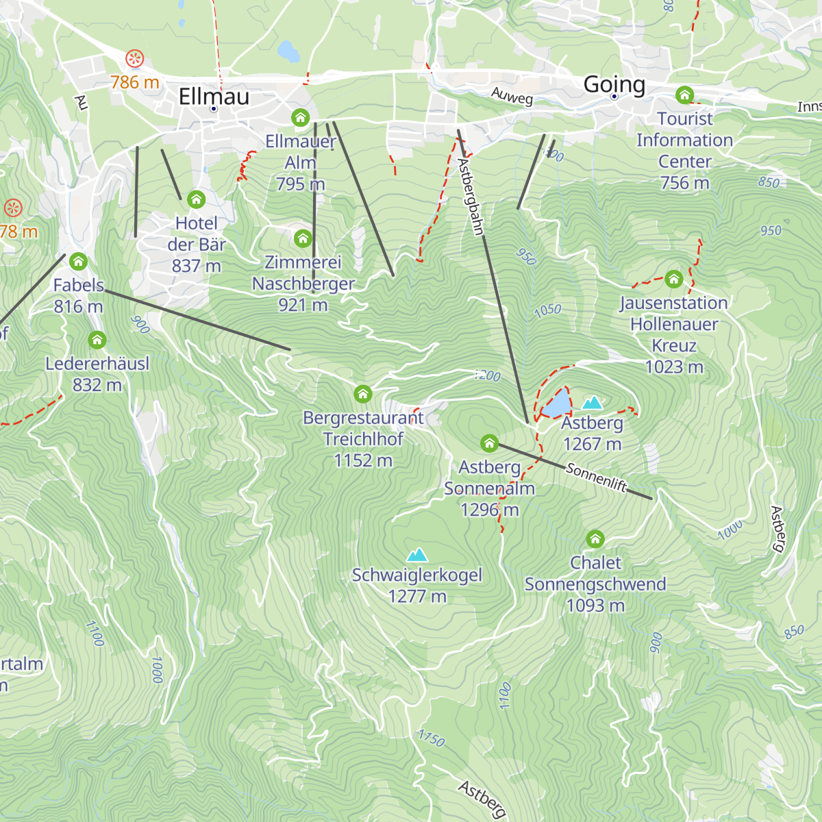 JEZZ - ehem. Brenner Alm map