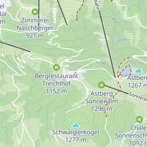 Map of JEZZ - ehem. Brenner Alm