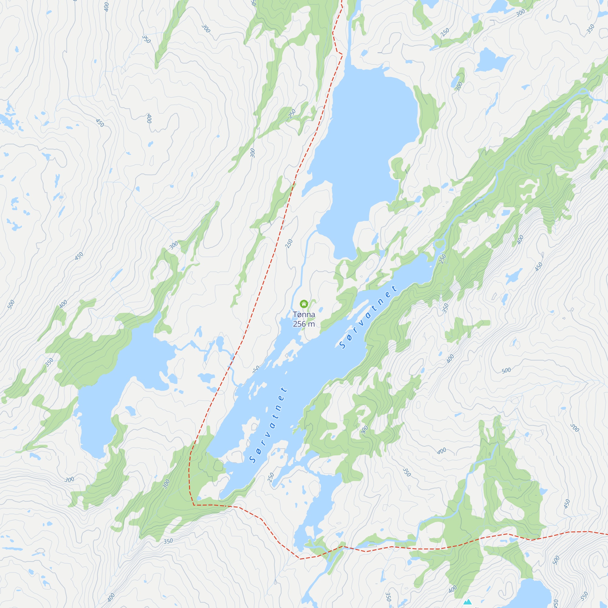 Tønna map