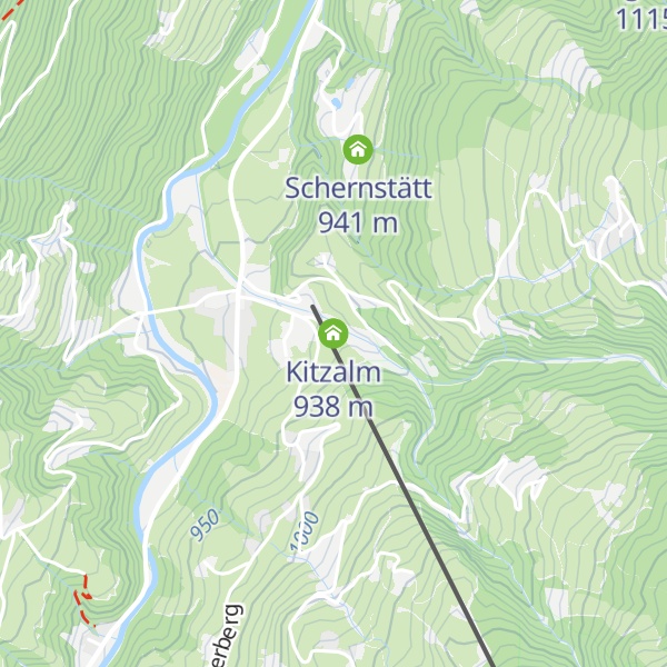 Map of Kitzalm