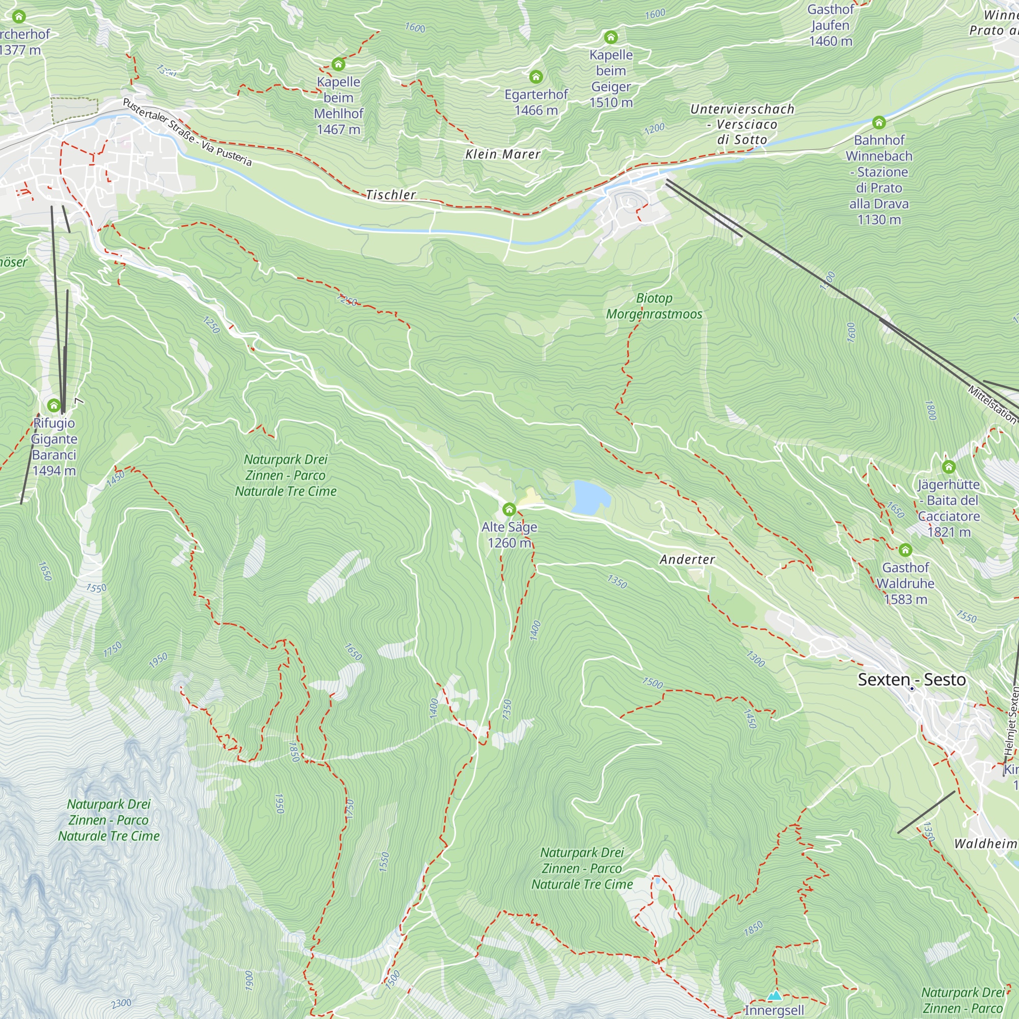 Alte Säge map