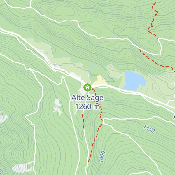 Map of Alte Säge