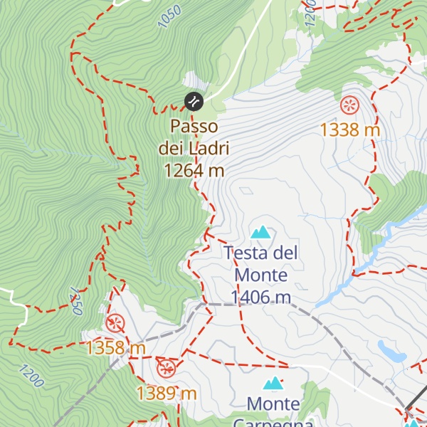 Map of Rifugio Fontanelle