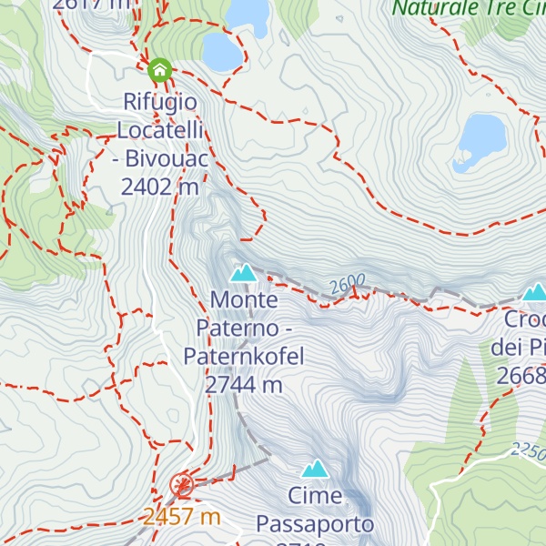 Map of Westliche Gamsspitze