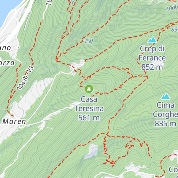 Map of Casa Teresina