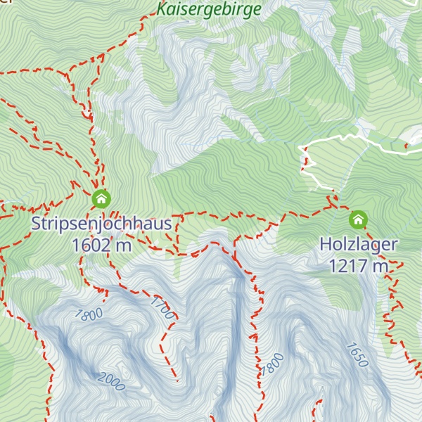 Map of Wildangerhütte