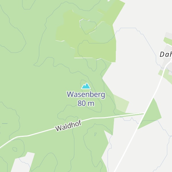 Map of Wasenberg