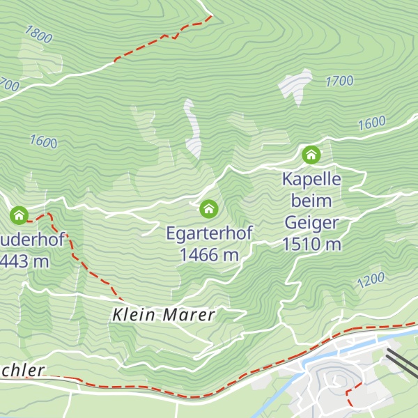 Map of Egarterhof