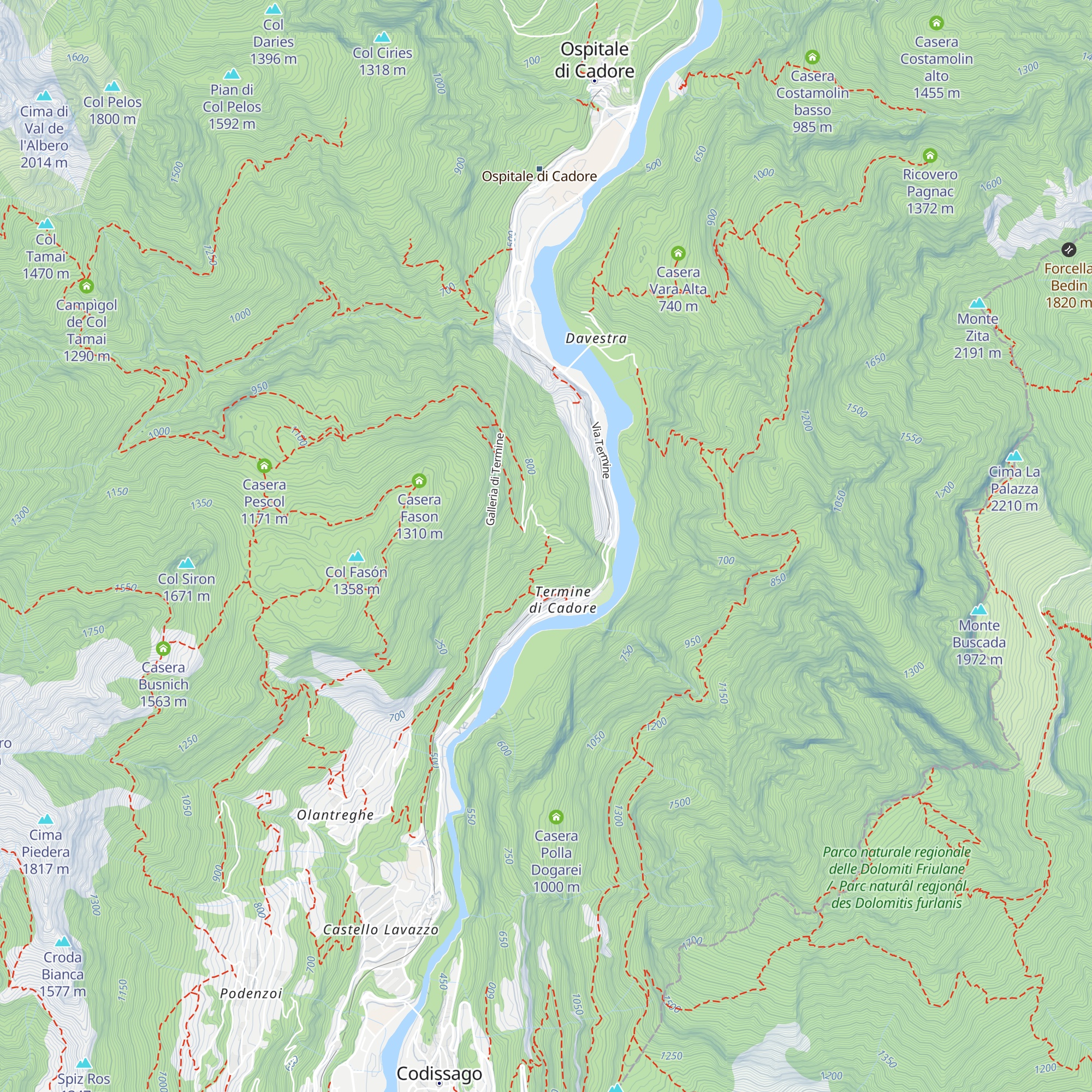 M. De Marchi map
