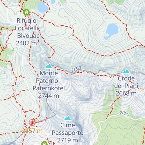 Map of Östliche Gamsspitze