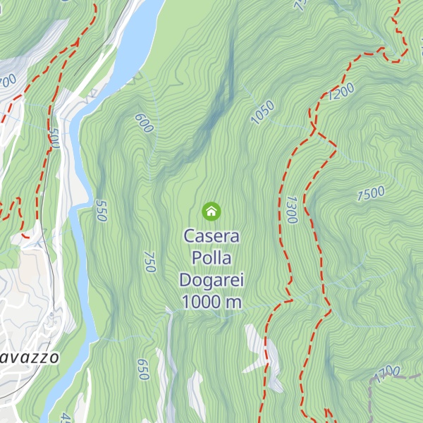 Map of Casera Polla Dogarei