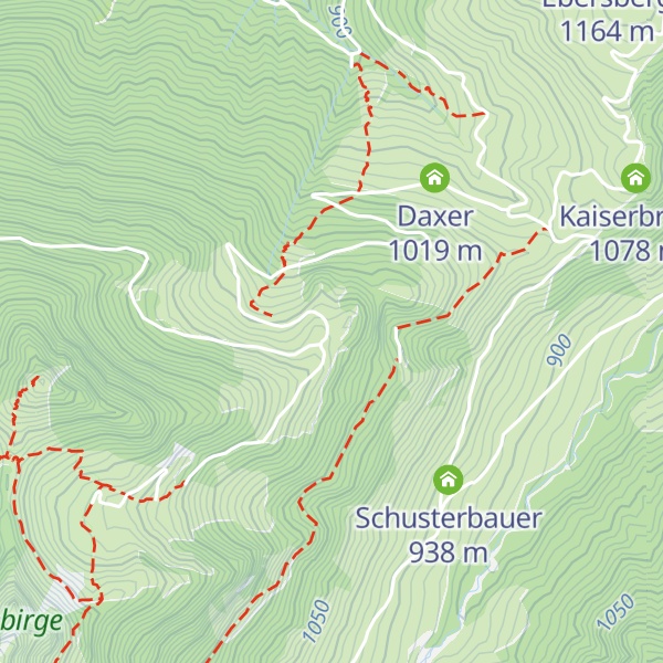 Map of Wolfingeralm