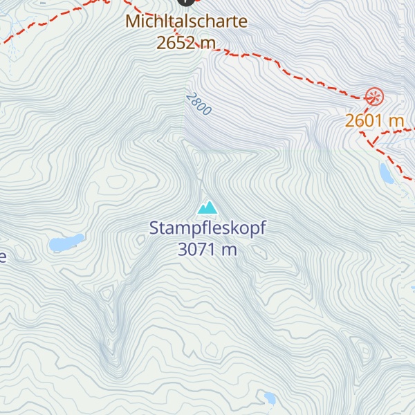 Map of Stampfleskopf