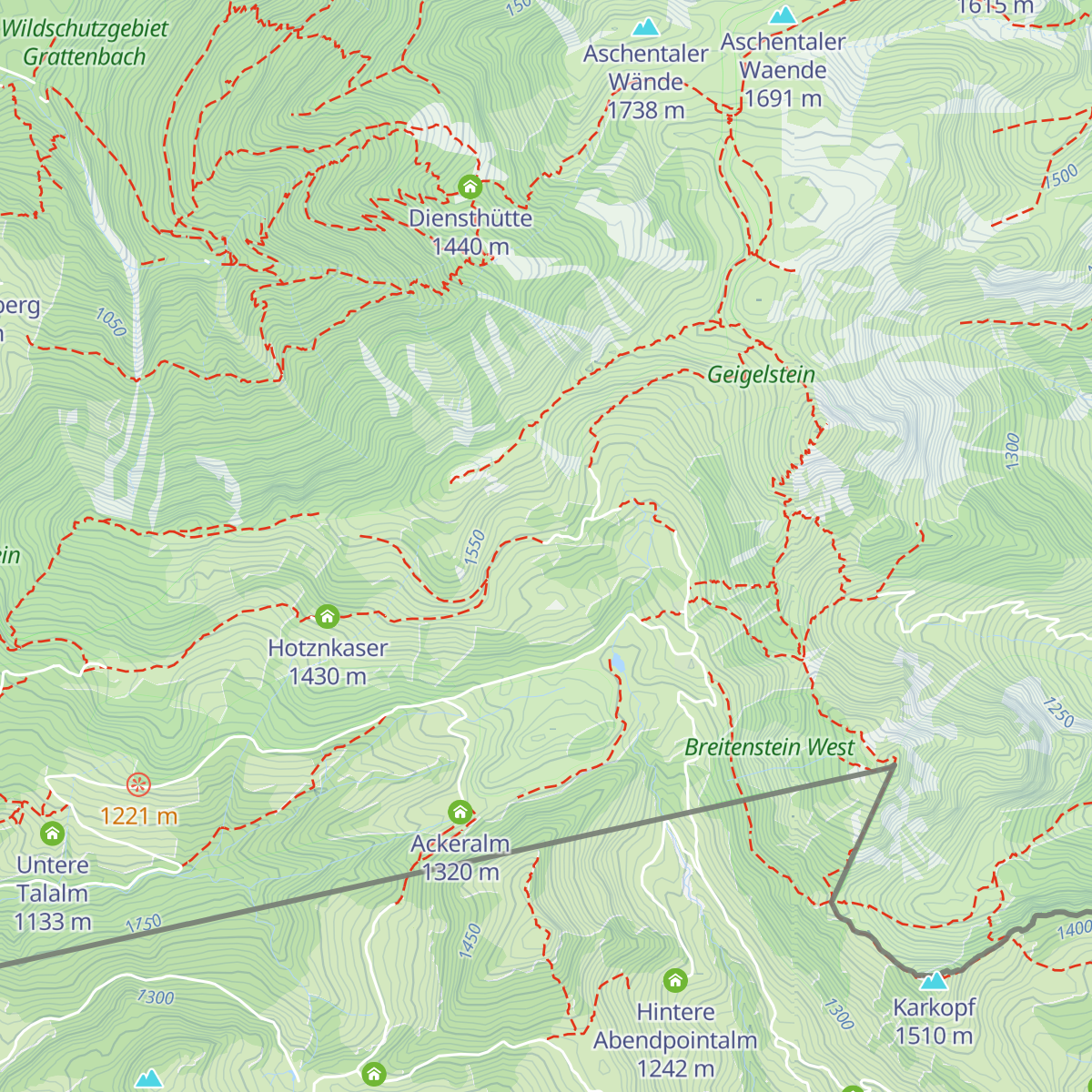 Sulzingalm map
