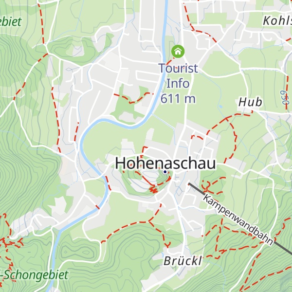 Map of Schlossbergalm