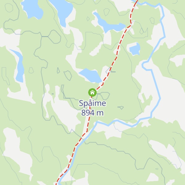 Map of Spåime