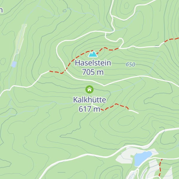 Map of Kalkhütte