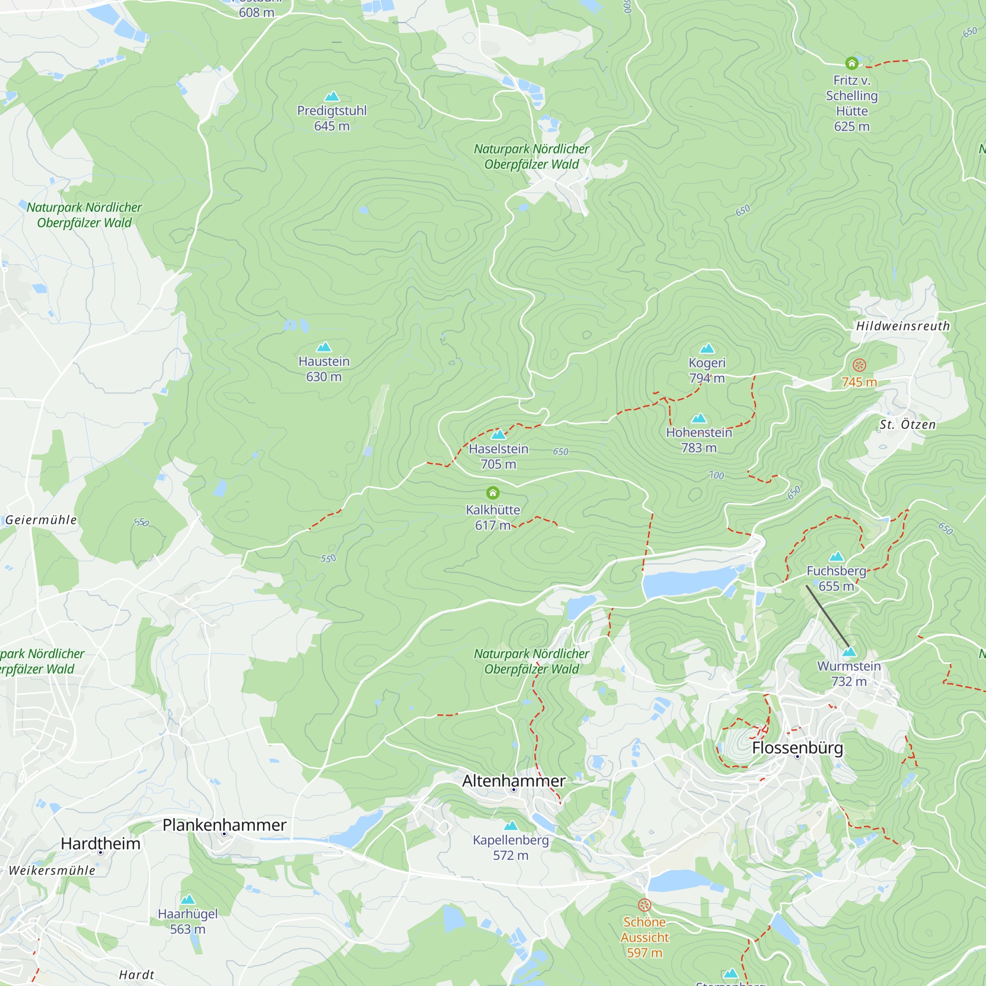 Kalkhütte map